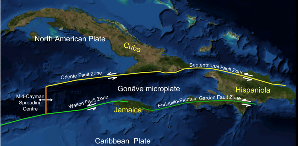 The Cayman Trough is the deepest part of the Caribbean Sea.