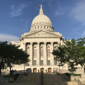 The State Capitol of Madison, Wisconsin