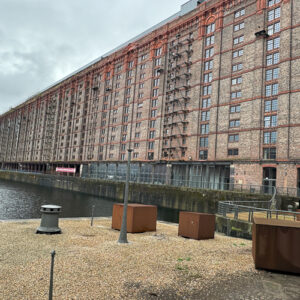 The Docks of Liverpool, England