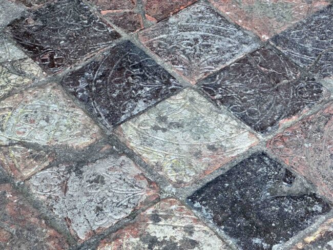 Tiles of strata florida